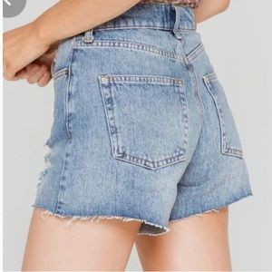 EUC | Urban Outfitters BDG | Mom High Rise Raw Cut Shorts | Sz 29 OTO